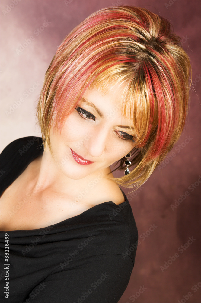 Naklejka premium Beautiful woman