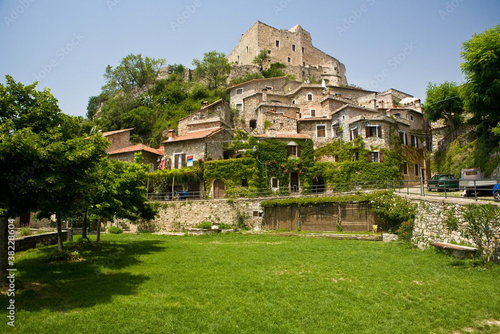 Castelvecchio di Rocca Barbera liguria Italy