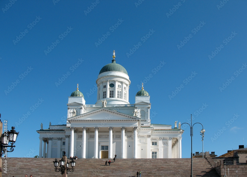 Cathedral on Senate Square in Helsinki Cathedral on Senate Square in Helsinki