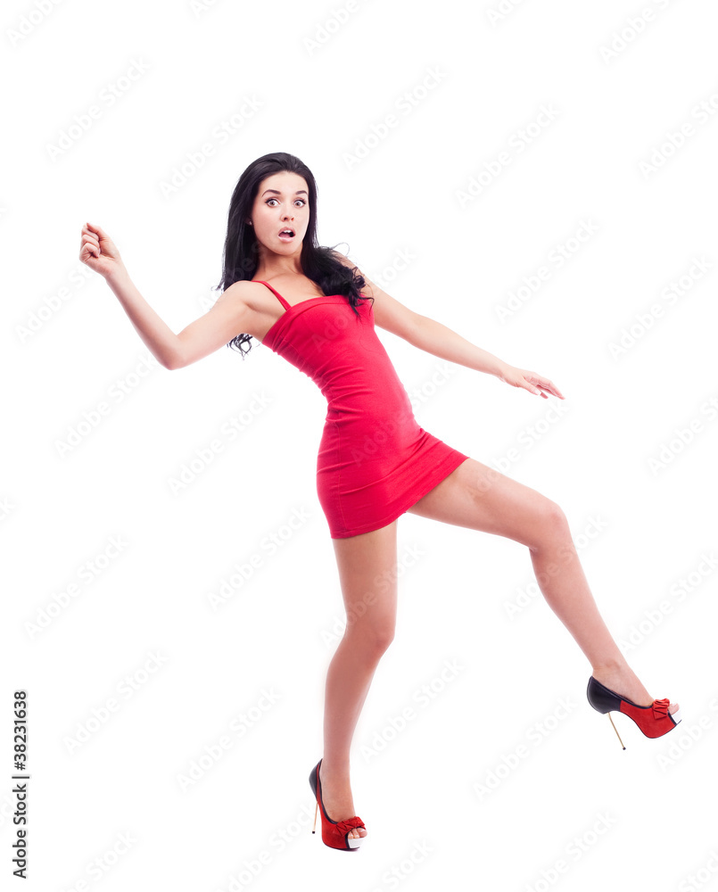 running woman running woman