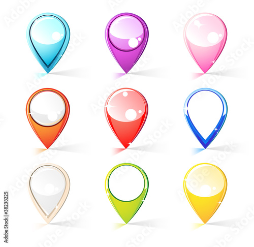 Pins for map