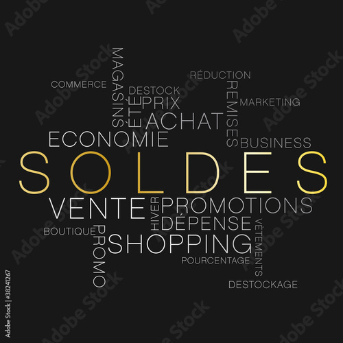 mot image, soldes