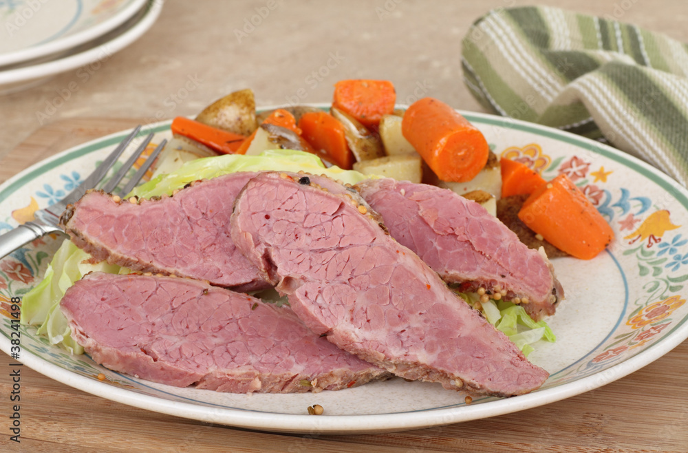 Corned Beef Dinner Corned Beef Dinner
