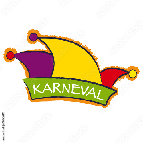 Karneval Narrenkappe
