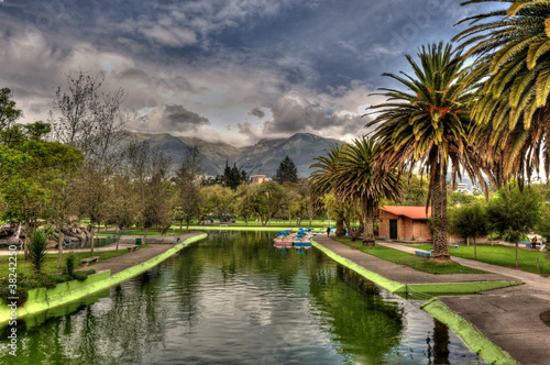 public gardens in Quito