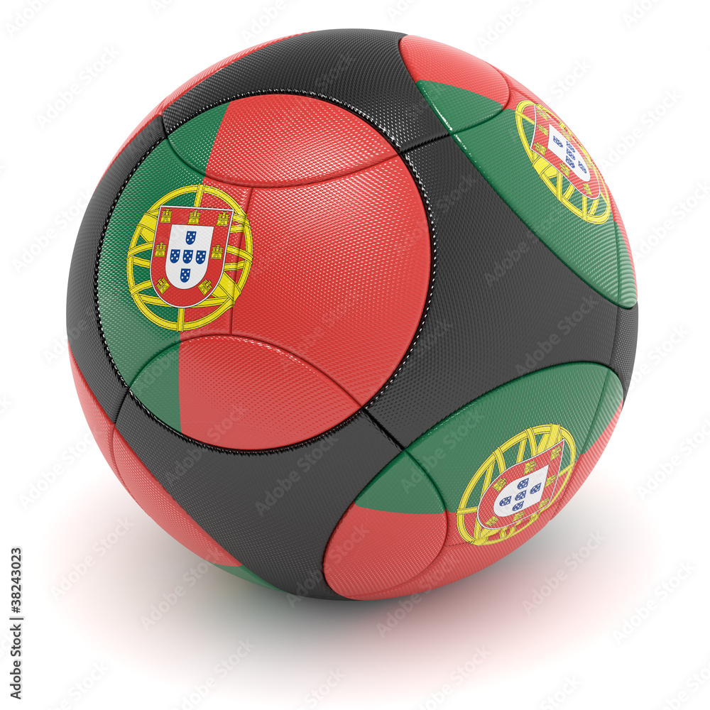 Fototapeta premium Portuguese Soccer Ball