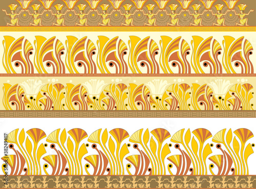 Egyptian ornaments.