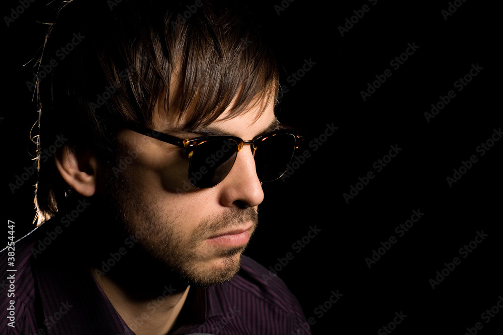 Obraz premium Man in sunglasses