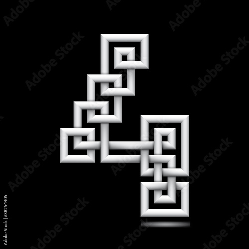 four white