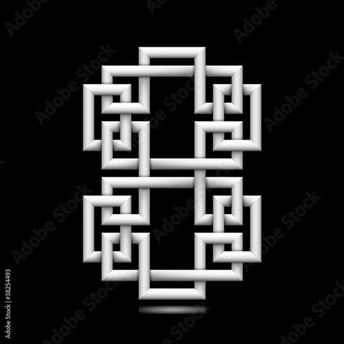 eight white