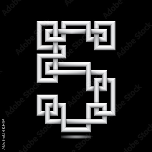 five white