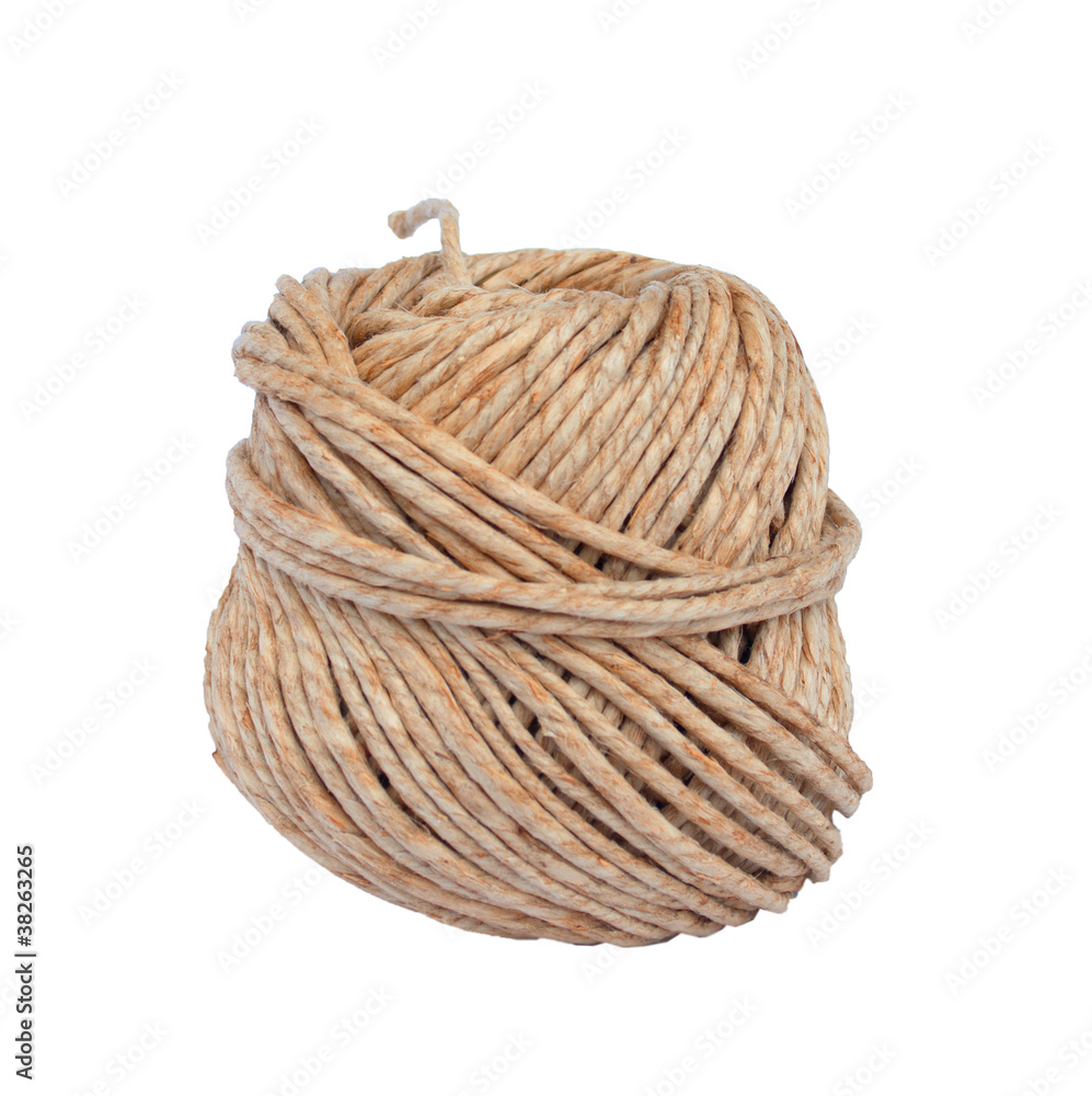 Rope isolated on white Rope isolated on white