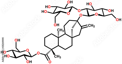Stevioside structural formula