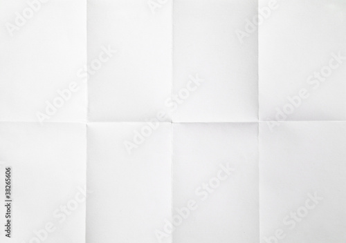 white sheet of paper folded photo