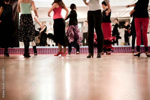 Canvas-taulu dancing class