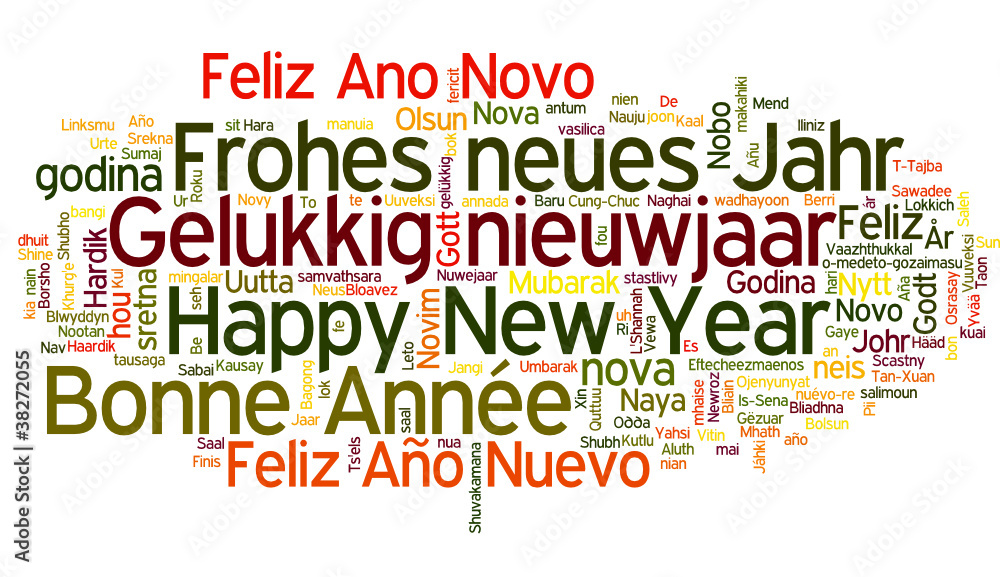 Fototapeta premium Happy new year