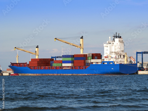 Container Cargo Ship
