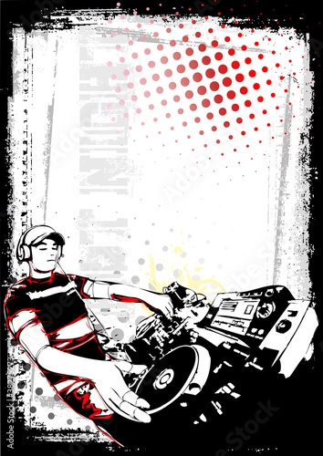 dj poster