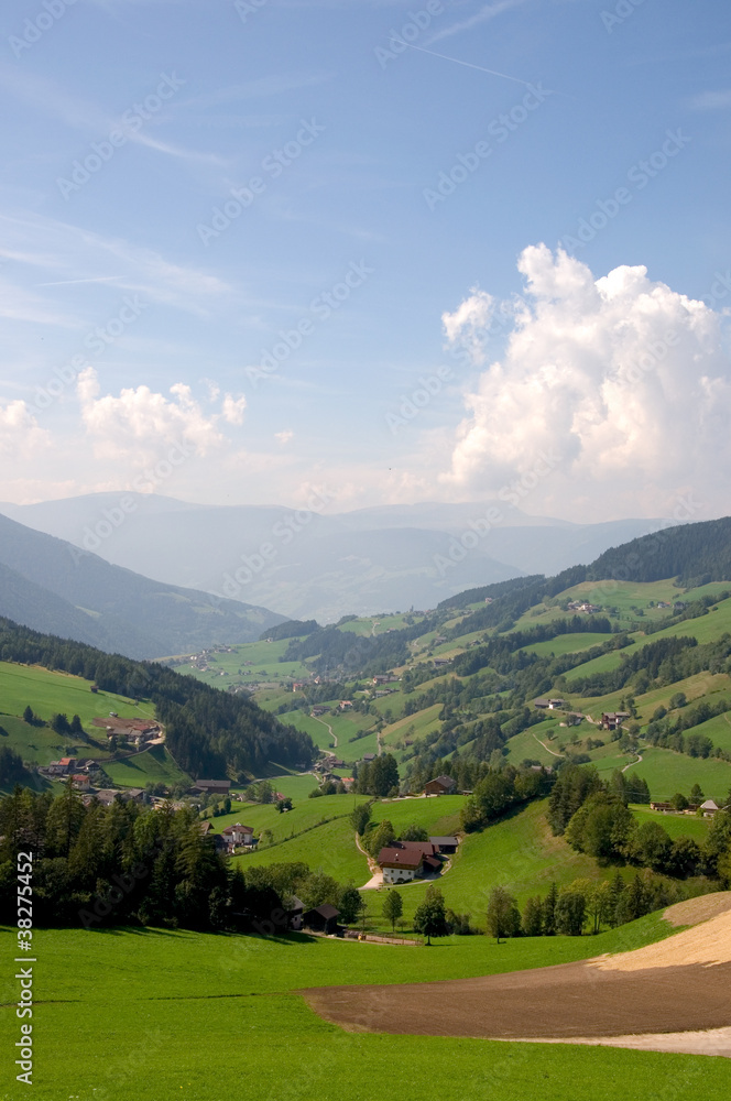 Obraz premium Villnößtal - Dolomiten - Alpen