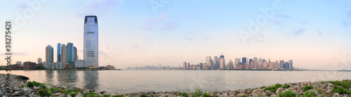 City skyline panorama