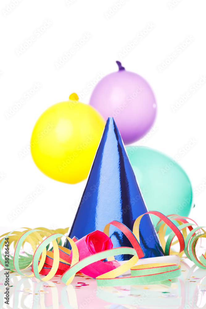 Obraz premium party decoration on white