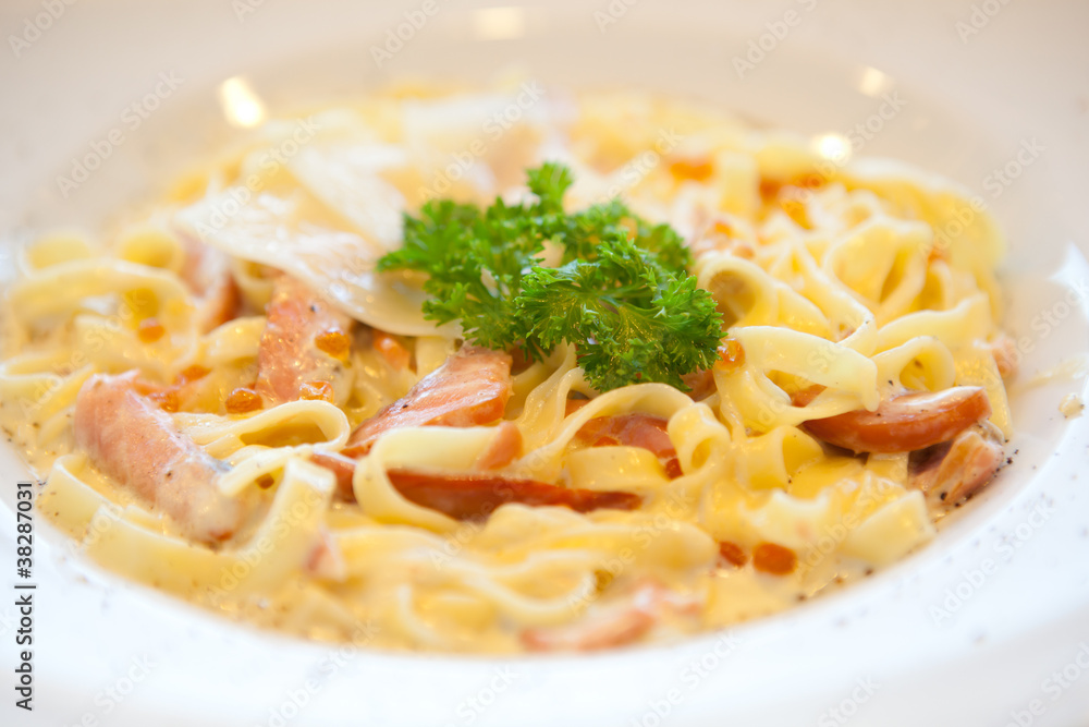 Seafood pasta Seafood pasta
