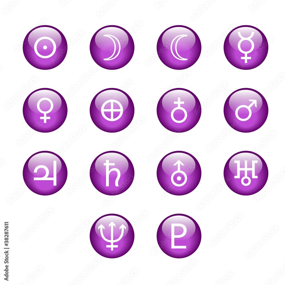 Planet icons Planet icons