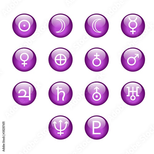 Planet icons