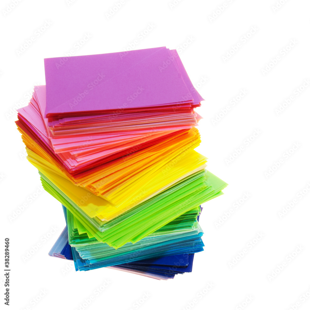 Various color paper Various color paper