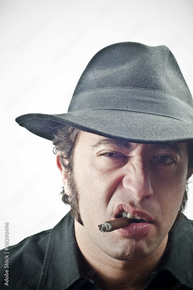 Man with cigar Man with cigar