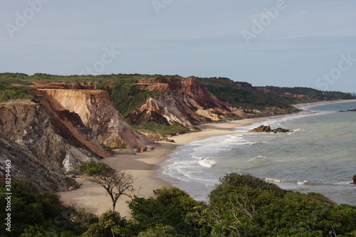 Brasile,spiaggia di Tambaba, Paraiba photo