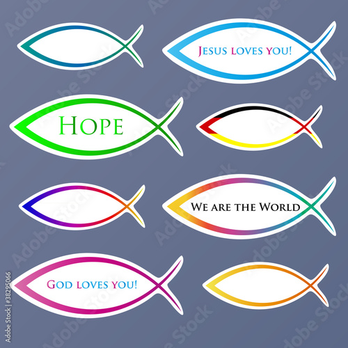 ICHTHYS stickers