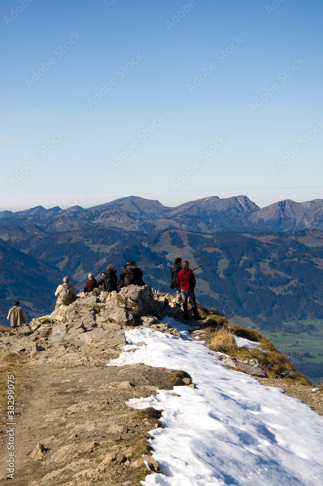 Blick vom Nebelhorn - Allgäuer Alpen - Deutschland