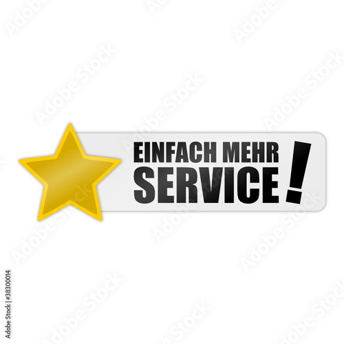 button stern einfach mehr service! I