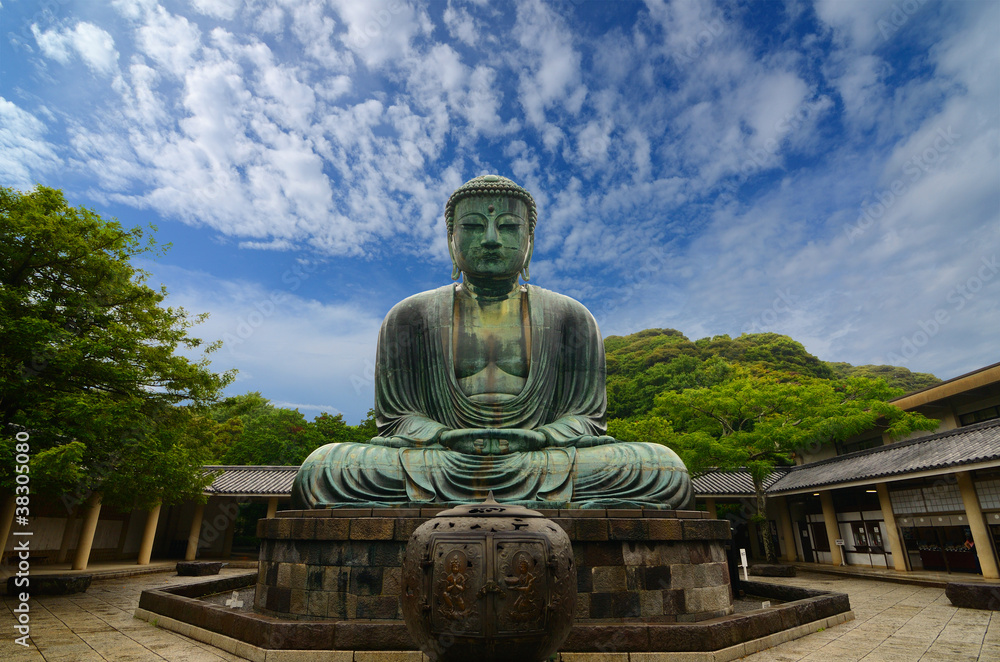 Naklejka premium Great Buddha of Kamakura