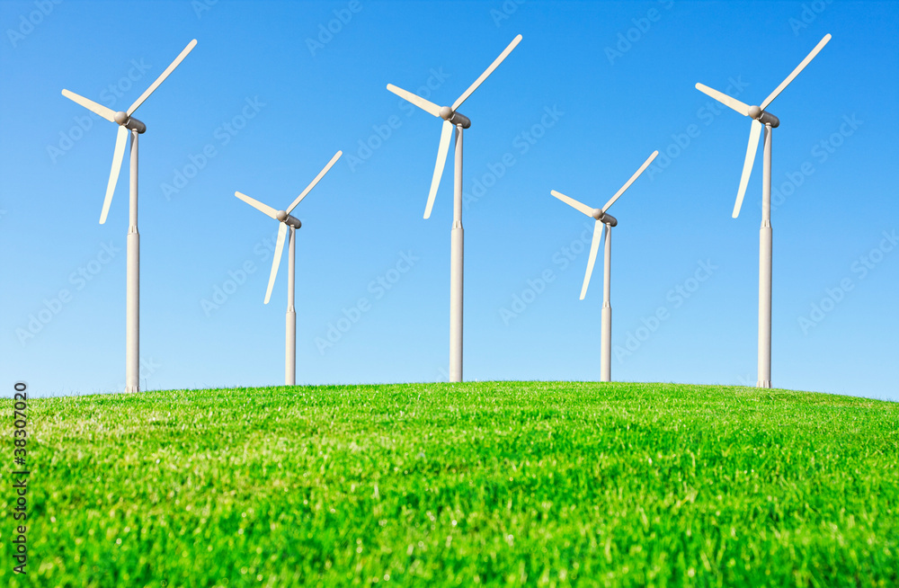 Fototapeta premium wind power