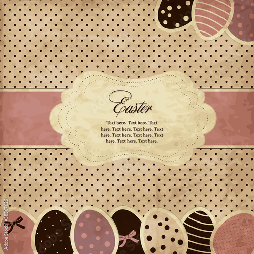 Easter vintage card