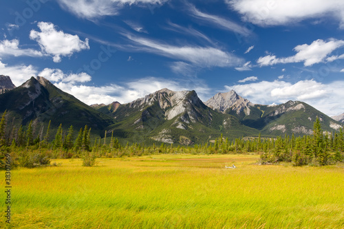 Beautiful Canadian Landscape with Rocky Mountains © Natalia Pushchina