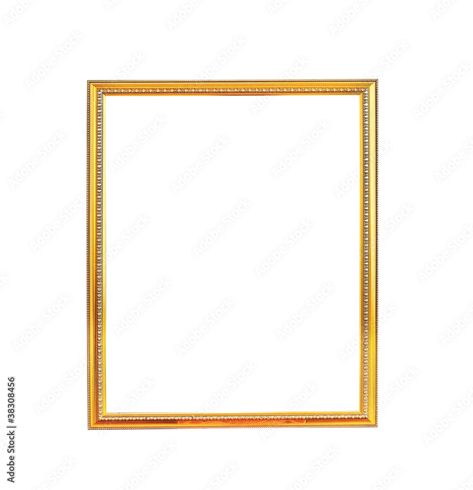 wood frame isolated on a white background wood frame isolated on a white background