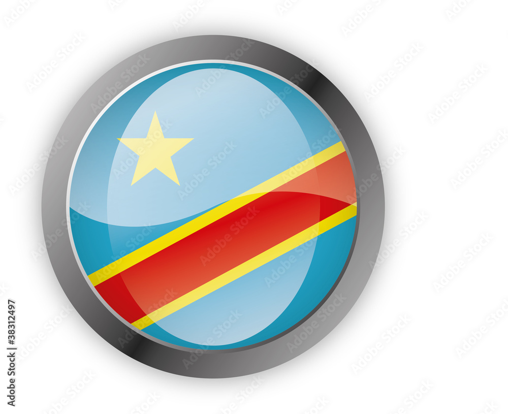 Button Afrika - Demokratische Republik Kongo Button Afrika - Demokratische Republik Kongo