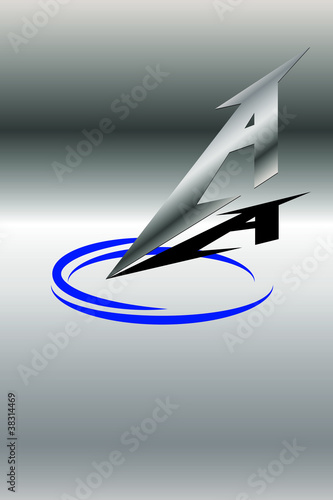 Logo A Metall