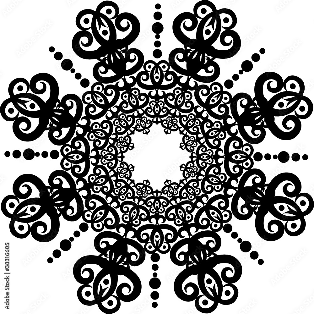 Snowflake winter background. Snowflake winter background.