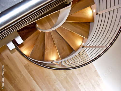 winding staircase
