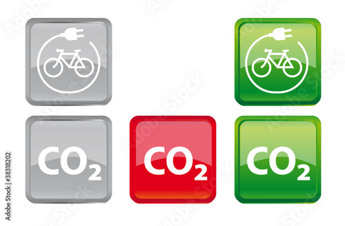Buttons co2 - e-bike Ladestation