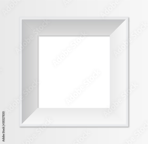 Abstract White Frame