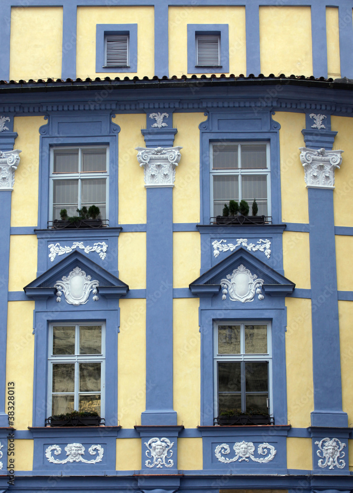 Obraz premium Prague facade