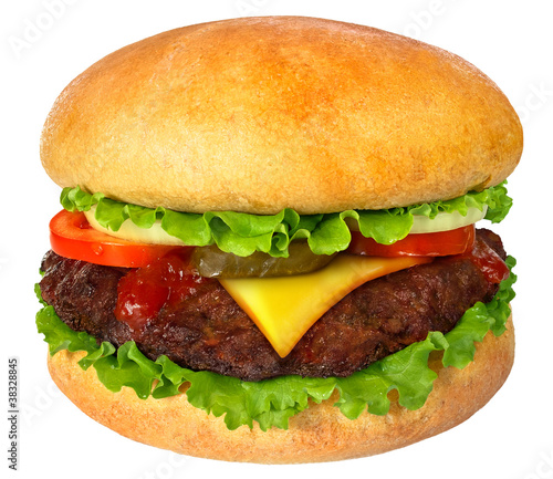 Fotografia, Obraz hamburger