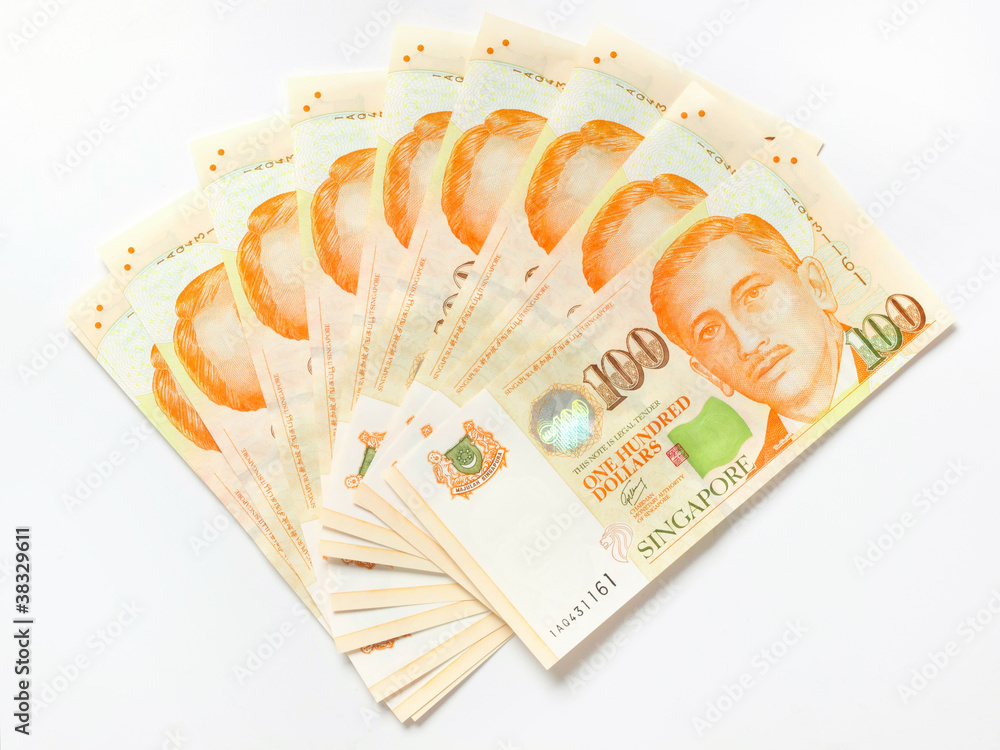 close up of a stack of money