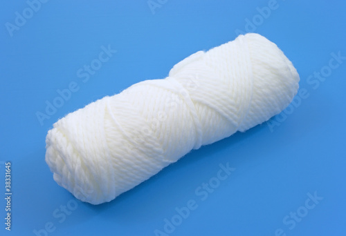 White yarn skein