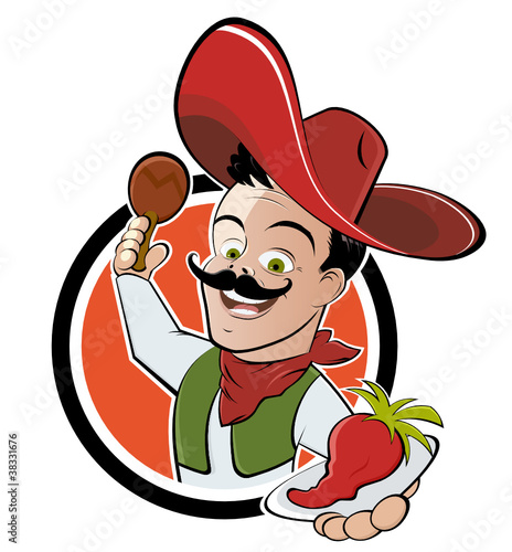 mexikaner restaurant cartoon